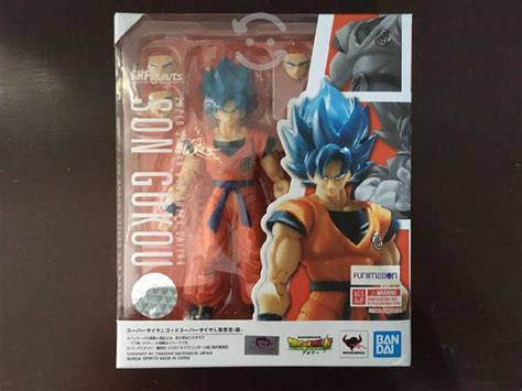 Figura Sh Figuarts Goku Super Saiyan Blue Bandai En México Ciudad De