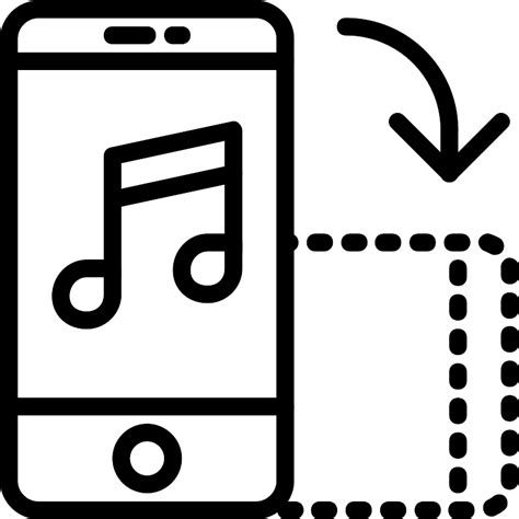 Smartphone Music Player Vector Svg Icon Svg Repo