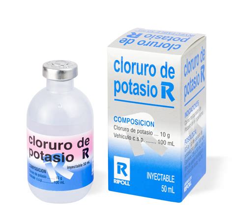 Cloruro De Potasio Bonin Mg Ml Solucion Inyectable Disp