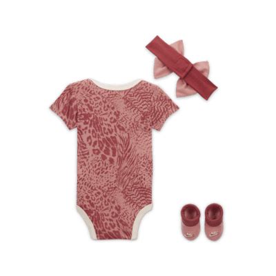 Trzyczęściowy zestaw z body dla niemowląt Nike Wild Side 3 Piece Boxed