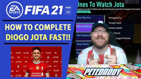 How To Complete DIOGO JOTA OBJECTIVES FAST 80 Rated Ones To Watch