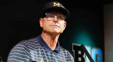 Michigan Hc Jim Harbaugh Could Be Suspended Most Of 2024