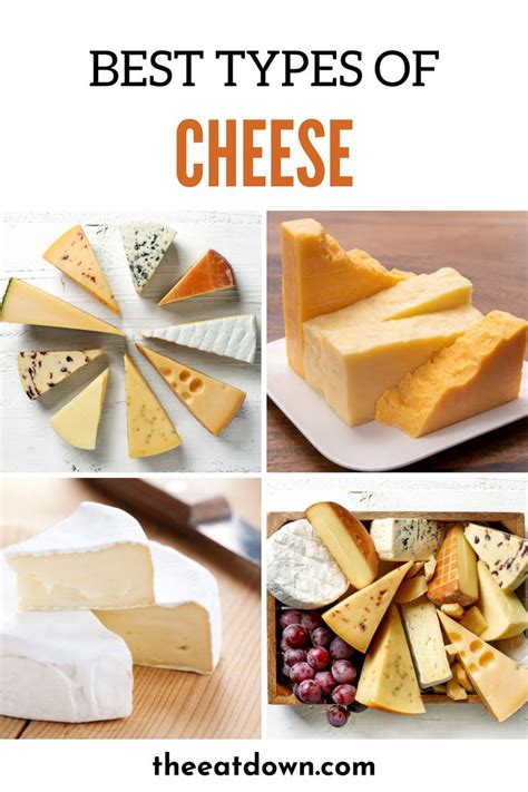 16 Best Types of Cheese [Soft, Hard & Mild Varieties] | Healthy cheese ...