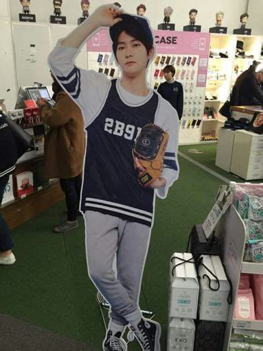 Fantaken 161115 Life Size Cutout Of Jaehyun At Sum Cafe Nct 엔시티