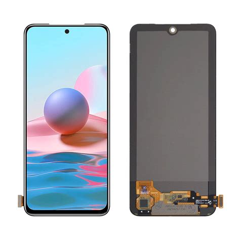 Tela Display Lcd Xiaomi Redmi Note 10 4G Note 10S M5s Oled Sem Aro