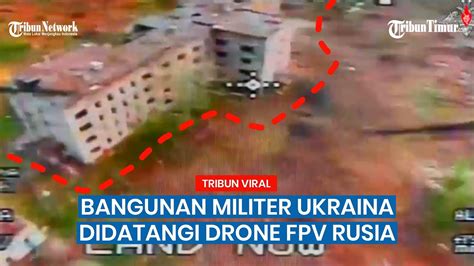 Drone Fpv Rusia Tabrak Brutal Dua Tank Militer Ukraina Viral Youtube