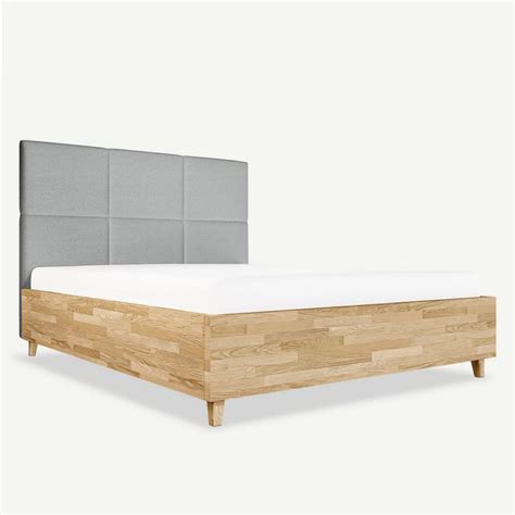 Lit Coffre Bois Adulte Avec Sommier Relevable Blox Choix Dimensions