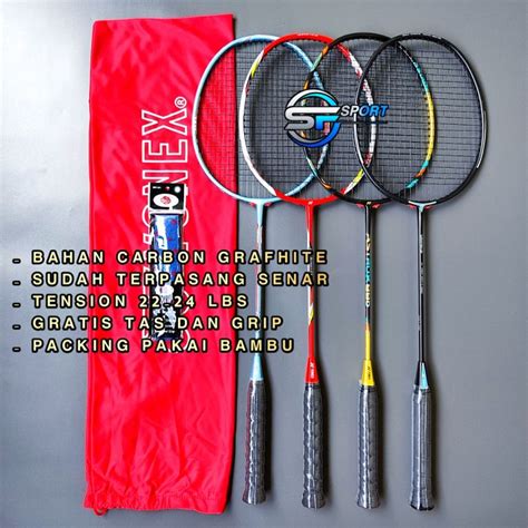 Raket Badminton Yonex Carbonex Sp Sudah Siap Pakai Lazada Indonesia