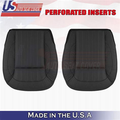 2013 2016 Mercedes Gl450 Driverpassenger Bottom Leather Seat Covers Black Usautoseatcover