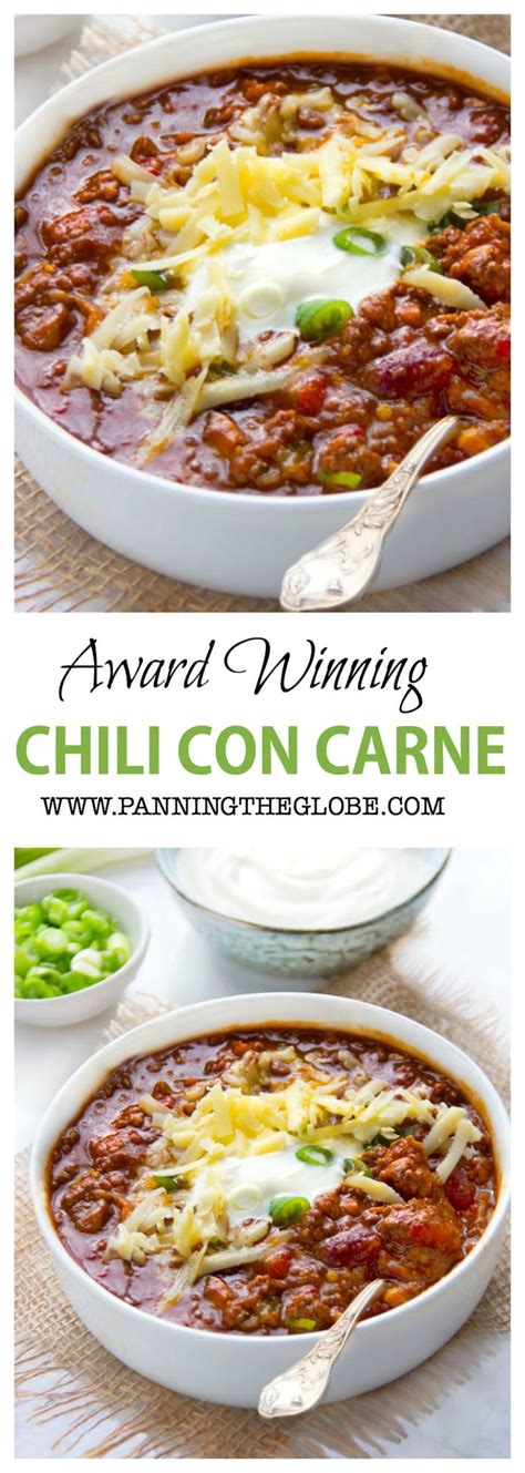 Eddies Award Winning Chili Recipe