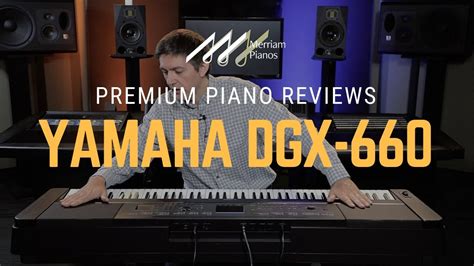 Yamaha DGX 660 Portable Digital Piano Review Demo Contemporary