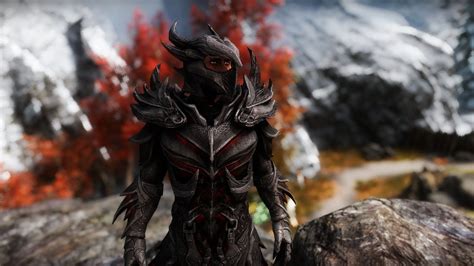 Daedric Armors And Weapons Retexture Se At Skyrim Special Edition Nexus