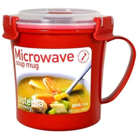 Sistema Soup Mug - Red