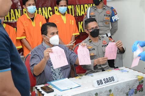 Pemusnahan Barang Bukti Narkotika Jenis Sabu Oleh Ditresnarkoba Polda