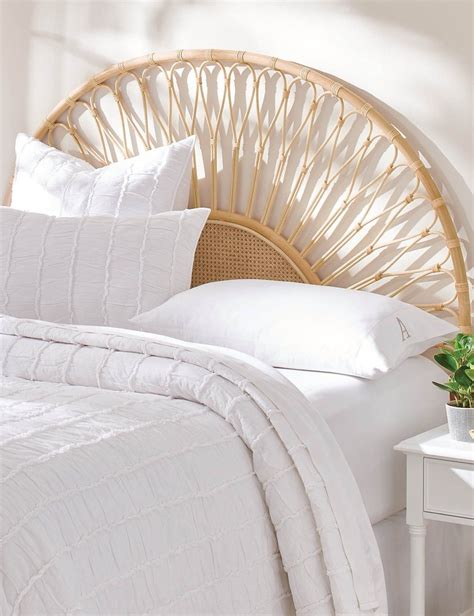 Delilah Rattan Headboard | Grandin Road | Rattan headboard, Headboard ...