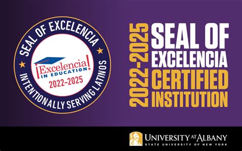 Ualbany Earns ‘seal Of Excelencia For Latina And Latino Student