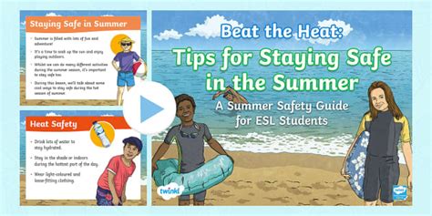 Beat The Heat Tips For Staying Safe In Summer Teens A B