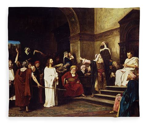 Christ Before Pilate Painting at PaintingValley.com | Explore ...