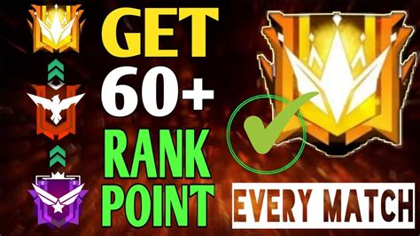 How To Get 75 Rank Score Points In Free Fire Rank Push Tips And