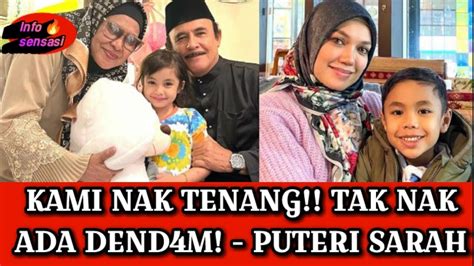 Sebakputeri Sarah Mahukan Perpisahan Yang Memberi Ketenangan