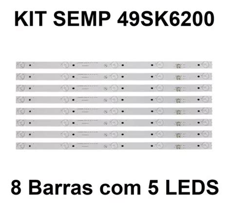 Kit Barras De Led Tv Semp Sk Barras C Leds Parcelamento