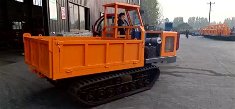 3 Ton Mini Dumper Tracked Carrier For Construction Agriculture