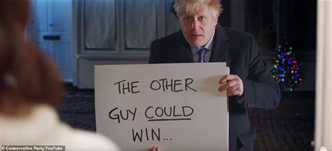 Boris Johnson Is Let Loose In A Get Brexit Done Jcb And Smashes Through A Wall Marked