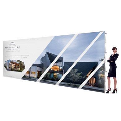 Ft Pop Up Displays Straight Lush Banners Trade Show Booth Design