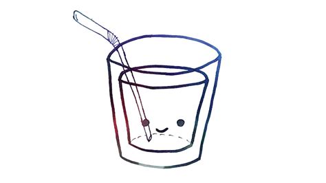 Como Dibujar Un Vaso De Jugo Paso Por Paso Dibujos Para Ni Os Como