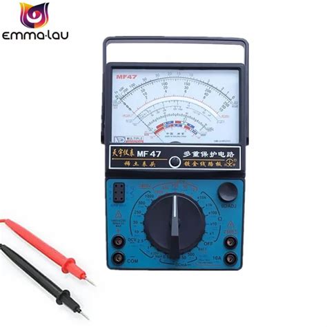 Mf Ua Ma Dc Ac Analoge Pointer Multimeter A V Max