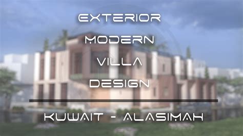 Exterior Modern Villa Design - Day-Light Shots :: Behance