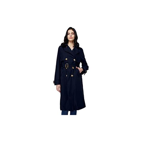 OROLAY Trench Lungo Da Donna Con Cintura Trench Leggero Doppiopetto Con