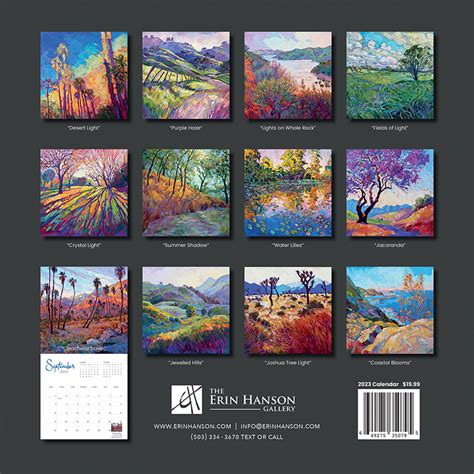 Wall Calendar Open Impressionism Classics