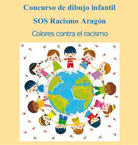 Concurso Dibujo Colores Contra El Racismo Con Peques En Zaragoza