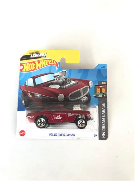 Hot Wheels HW Volvo P1800 Gasser 1 250 Small Card Etsy
