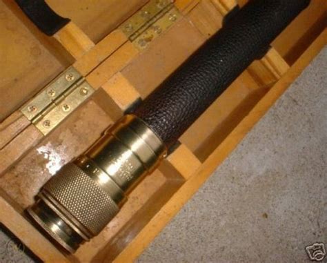 Wwii 1942 Us Navy Bu Ships Telescope Spyglass 16 Power 40323655