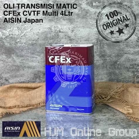 Promo Oli Transmisi Automatic Aisin Oil Atf Cfex Cvtf Multi 4 Liter