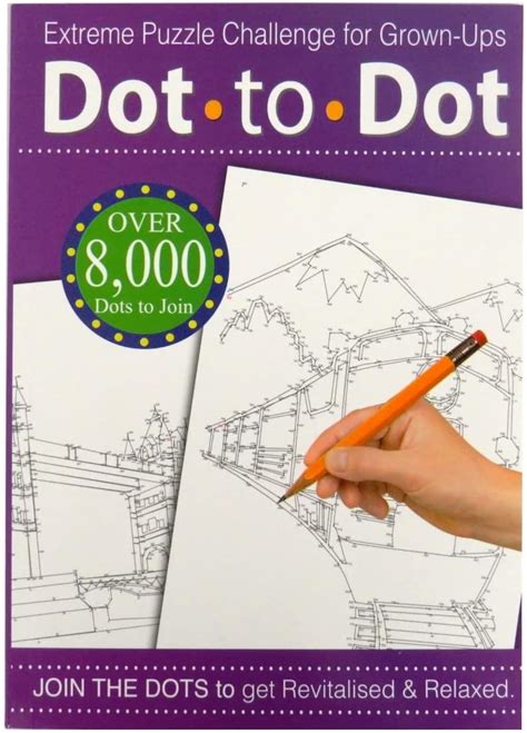 1x Adult Dot To Dot Book Anti Stress Activity Books Stress Etsy