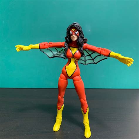 Marvel Legends Spider Woman Action Figure ToyBiz MODOK Series 2006