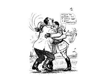 German-Russian Non Aggression Pact 1939 Cartoons by Strategic Study Skills