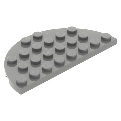 LEGO Einzelteil 22888 Dark Bluish Gray Plate Round Corner 4 X 8