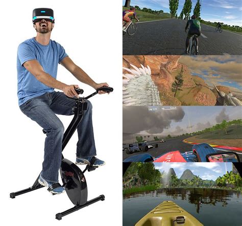 VirZOOM - Virtual Reality Exercise Bike | Biking workout, Bike ...