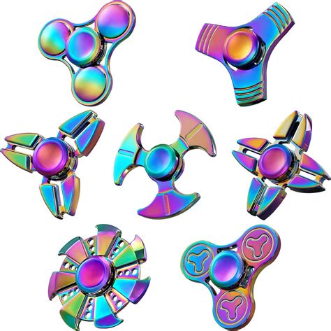 Amazon Scione Metal Fidget Spinner For Kid Adult Sensory Hand