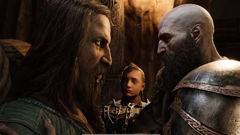 Kratos E Atreus Conhecem Tyr God Of War Ragnarok Fps Youtube