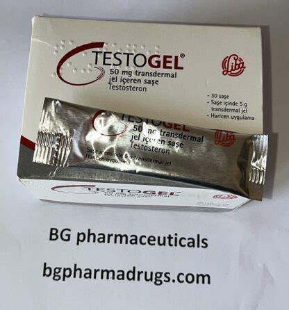 30x TESTOGEL Sachets Containing 50 Mg Testosterone Transdermal Gel