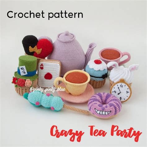 Crochet Tea Party Etsy