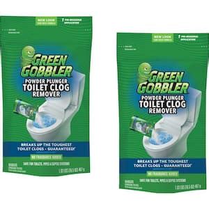 Green Gobbler 31 Oz Drain And Toilet Clog Dissolver Premeasured