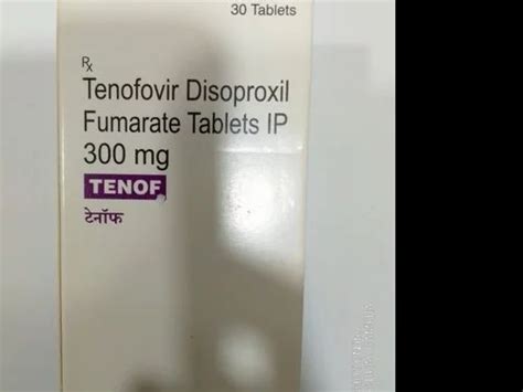 Tenof 300 Mg Tablet, For Aids / Hiv, Packaging Type: BOTTLE at ₹ 800 ...