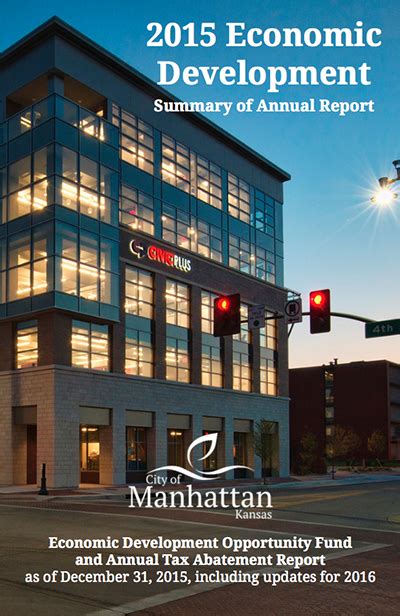 Annual Economic Development Reports | Manhattan, KS - Official Website