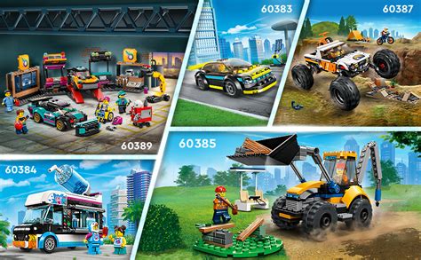 Lego City Construction Digger 60385 Building Set Toy Model For Kids